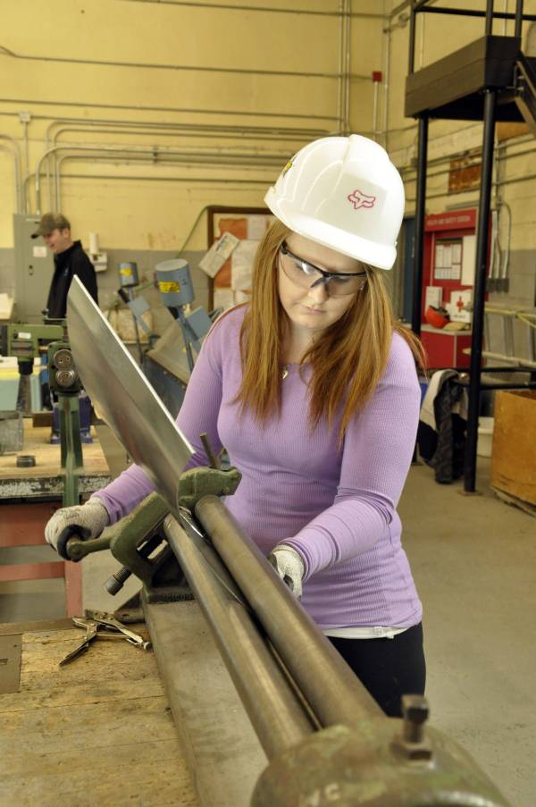 College of the North Atlantic News Future bright for sheet metal workers