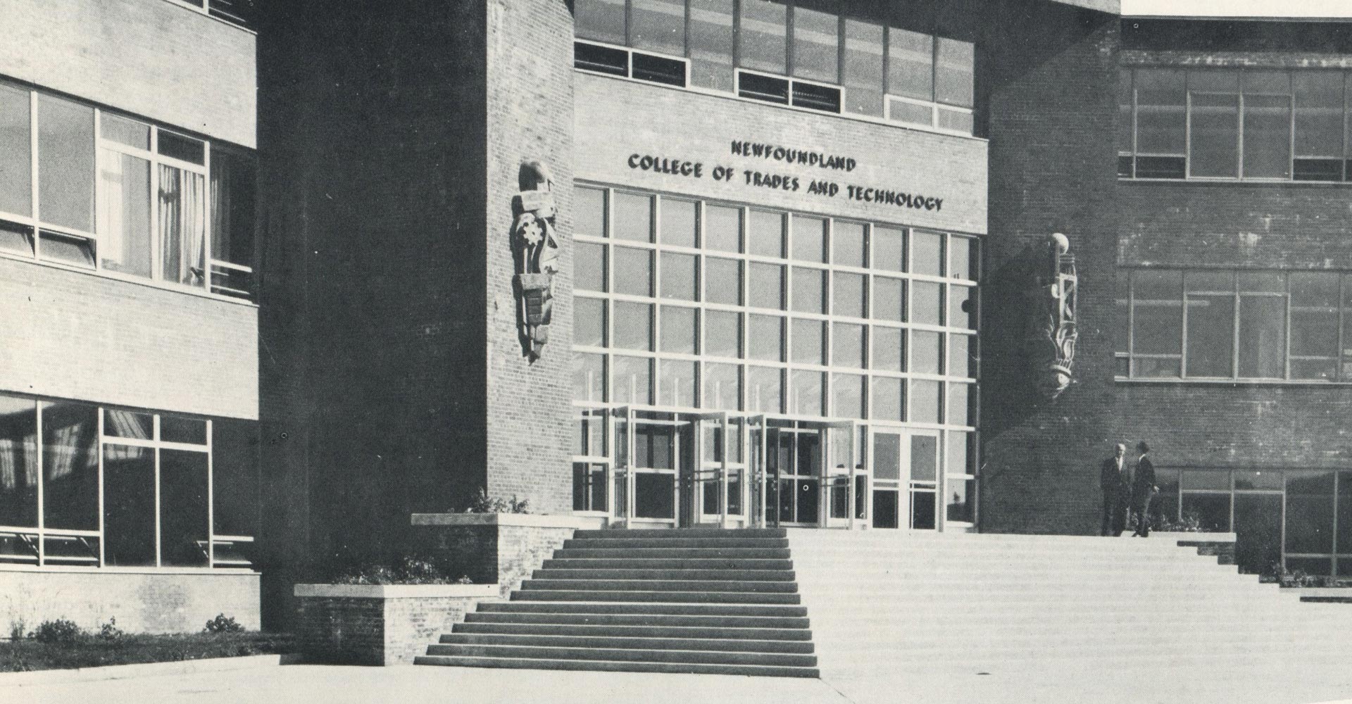 Historic image representing the evolution of College of the North Atlantic