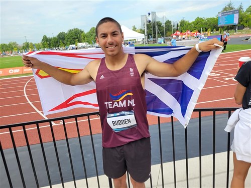 CNA Student and Special Olympian Michael Budden