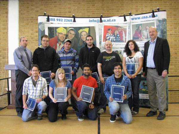 Awards and bursaries awarded at Gander campus