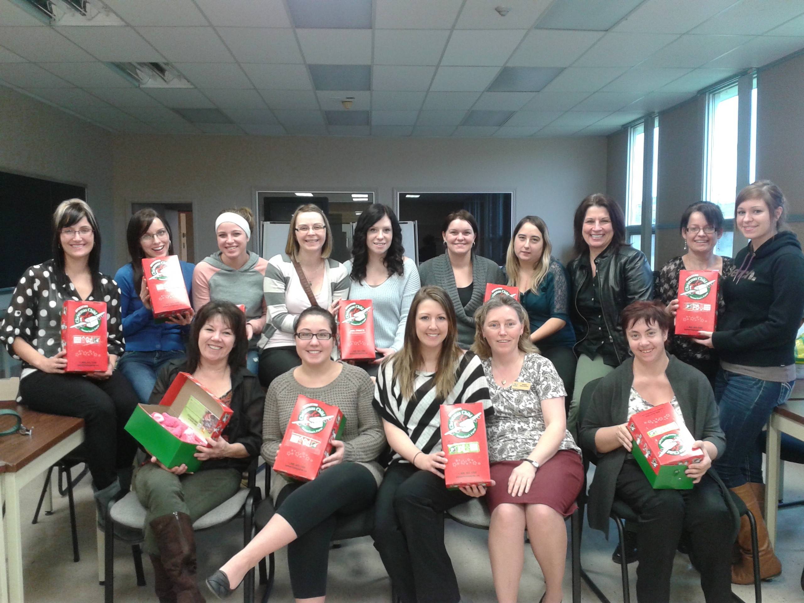 Operation Christmas Child donation