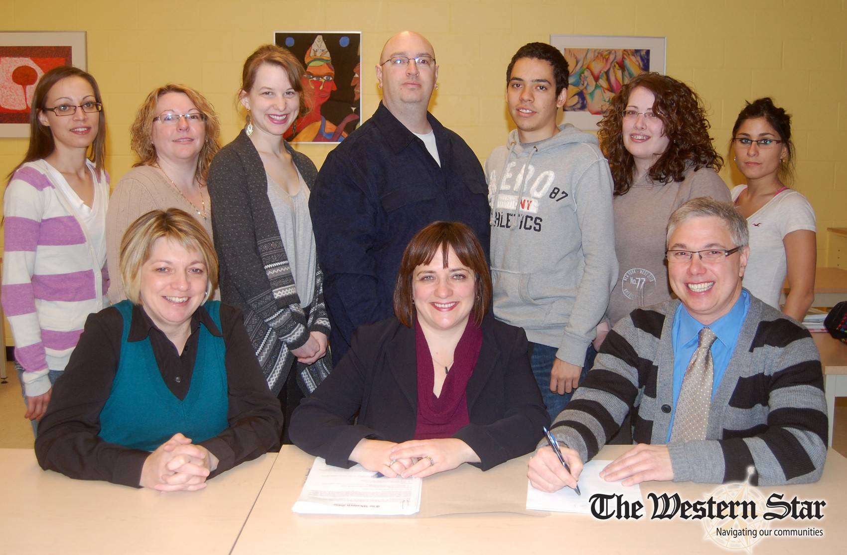 The Western Star partners with college on survey