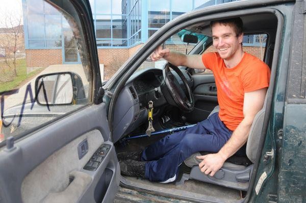 Millwright class comes together to help student for third time