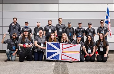 CNA students return with trifecta of medals